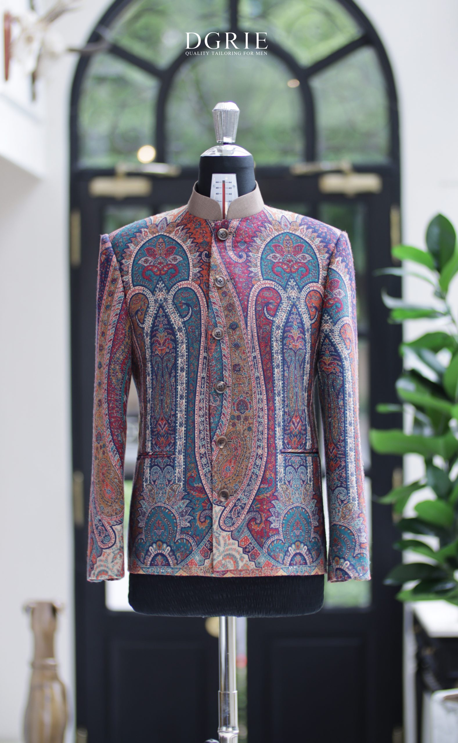 DGRIE Mandarin Style Jacket สูทคอพระราชทาน