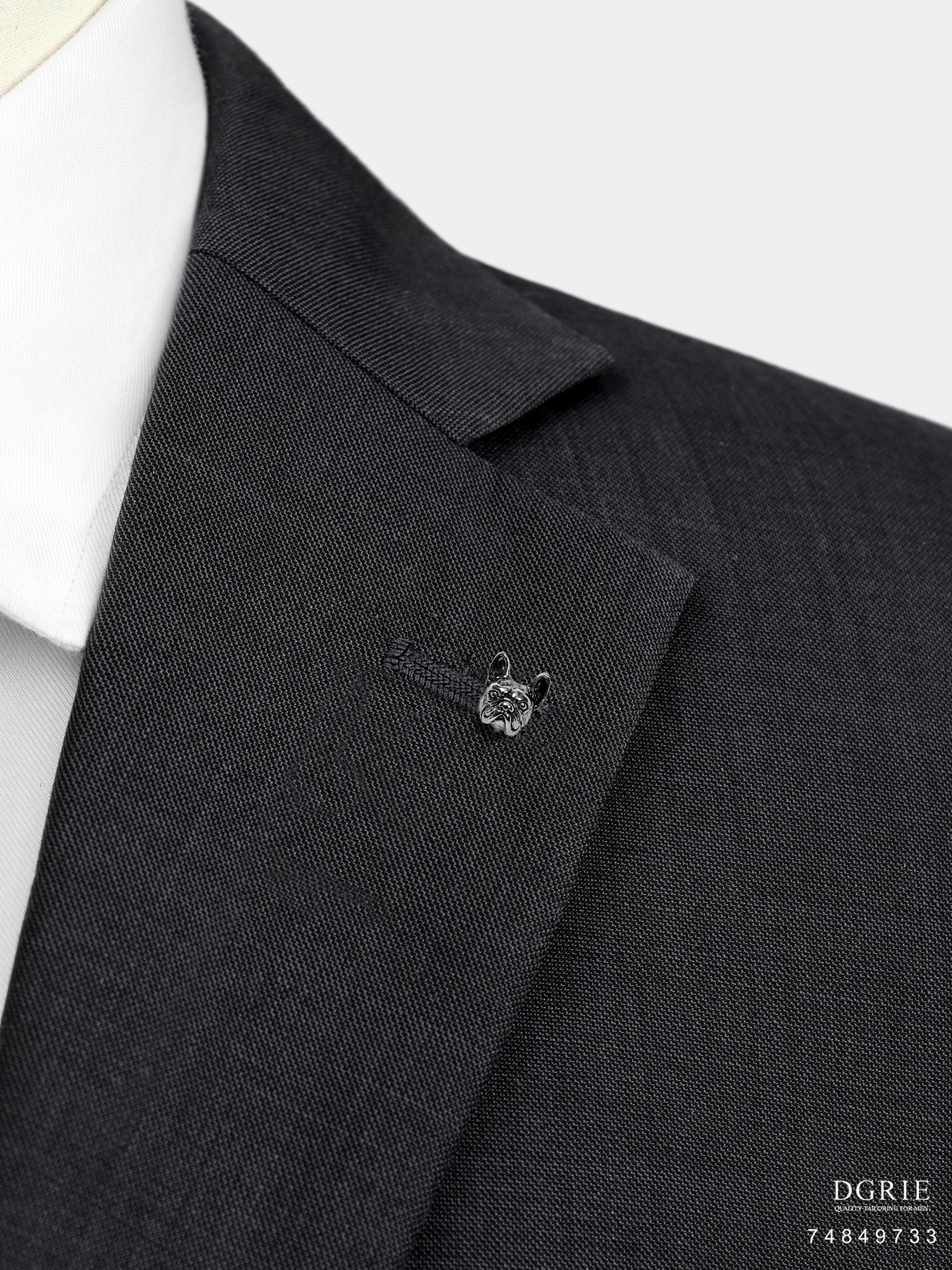 เข็มกลัดติดปกสูท Mix Sterling Silver Brooch - DGRIE