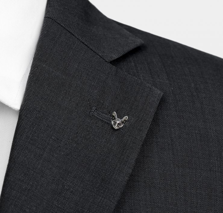 เข็มกลัดติดปกสูท Mix Sterling Silver Brooch - DGRIE