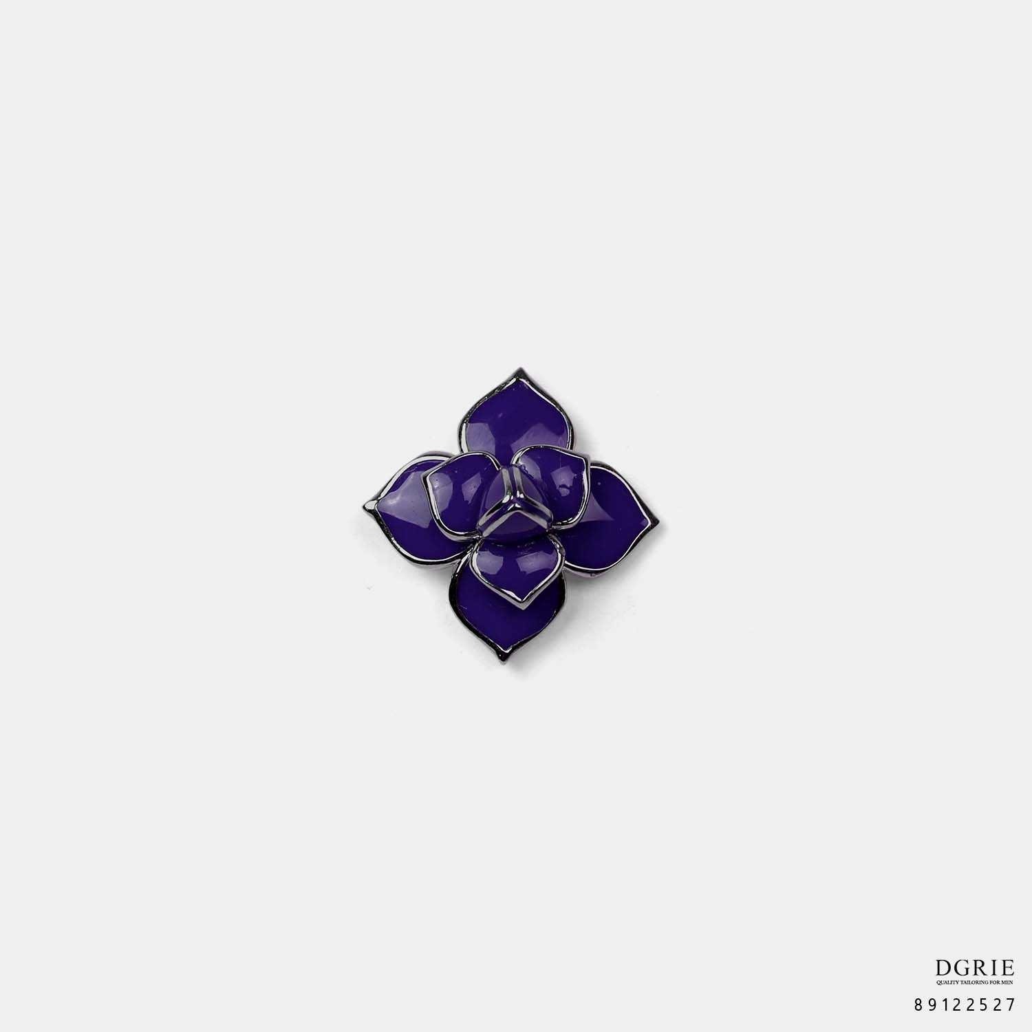 เข็มกลัด เสื้อสูท Retro Floral Brooch - DGRIE