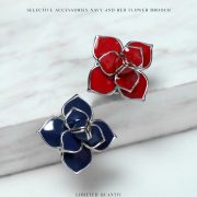 เข็มกลัด เสื้อสูท Retro Floral Brooch - DGRIE