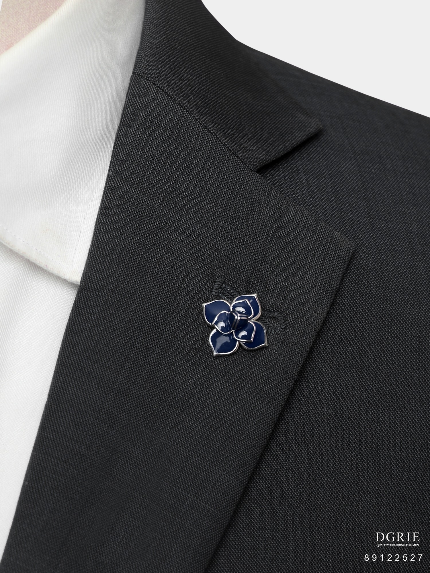 เข็มกลัด เสื้อสูท Retro Floral Brooch - DGRIE