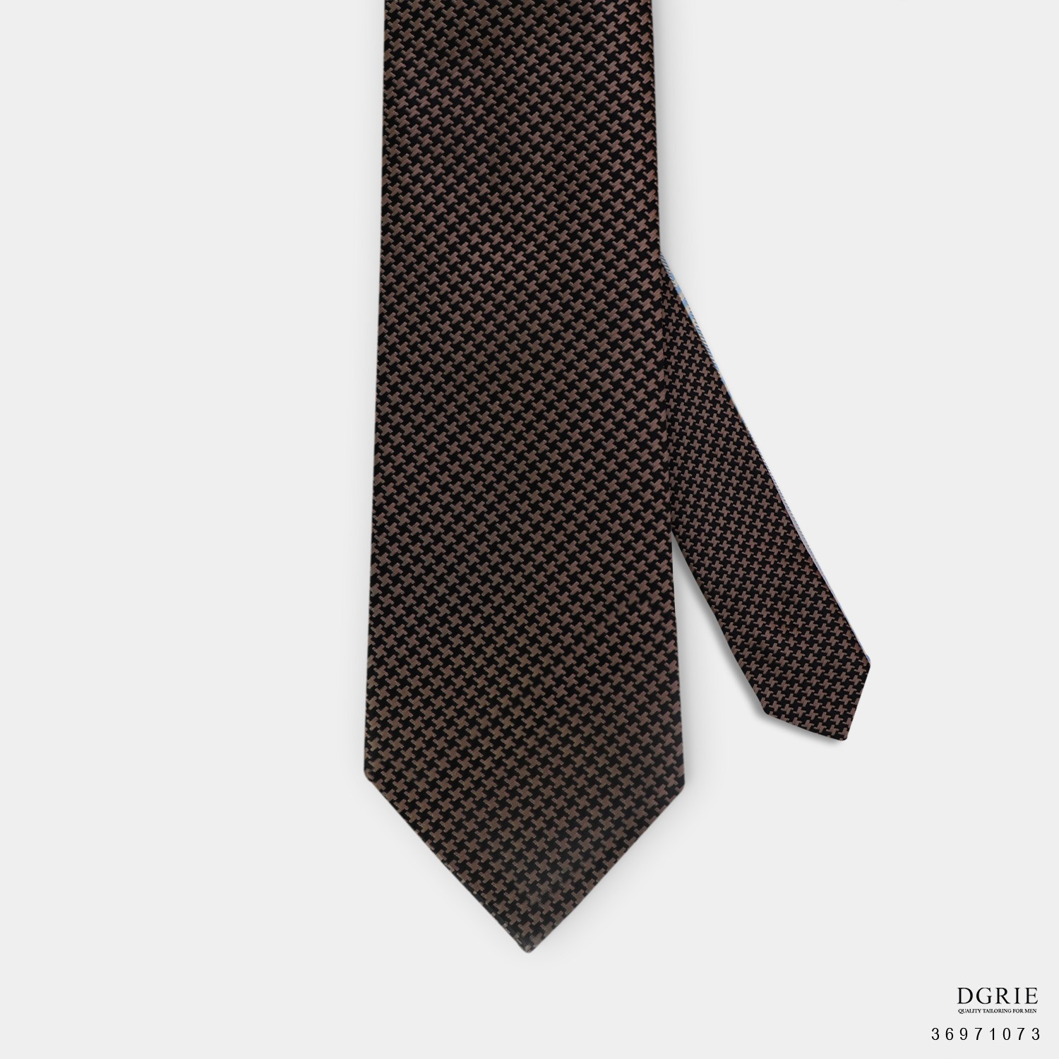 เนคไท Silk Houndstooth 3 Inch Necktie - DGRIE