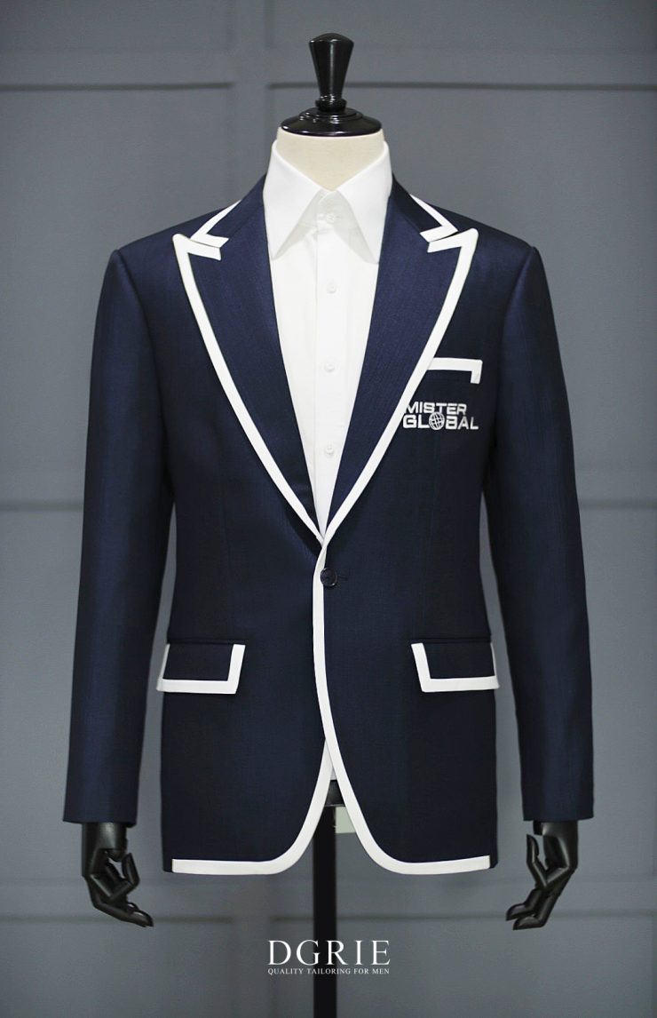 NAVY BLAZER FOR MISTER GLOBAL 2024 WINNER