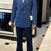 DGRIE - Navy Denim Suits ตัดสูทยีนส์ Classic Fit