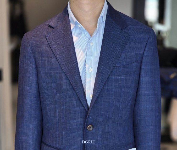 ร้านตัดสูท Low-Gorge Lapel CLASSIC WOOL SUIT