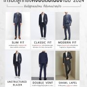 Suit trends that will continue to be popular in 2024