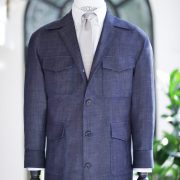 ตัดเสื้อซาฟารี DGRIE Minimal Light Denim Safari Jacket