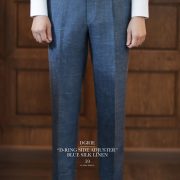 DGRIE PANTS 59 - ตัดกางเกงวินเทจ Wool Silk Linen D-ring Adjuster Pants