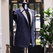 ตัดสูทหางม้า DGRIE NAVY Full Canvas Suits By Hand