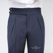 ตัดกางเกง DGRIE PANTS 60 : KISSING PLEAT BELTS ADJUSTER