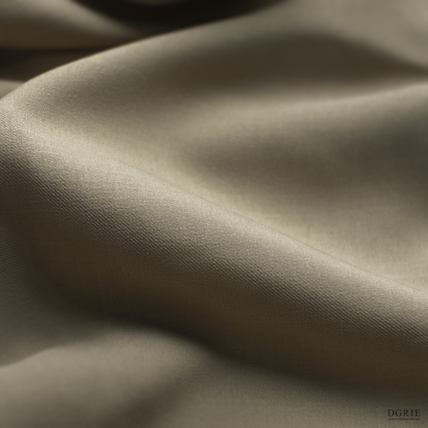 DGRIE PLAY - กางเกงผ้าวูล สีเบจ Slim-fit Wool-Blend Pants, Beige