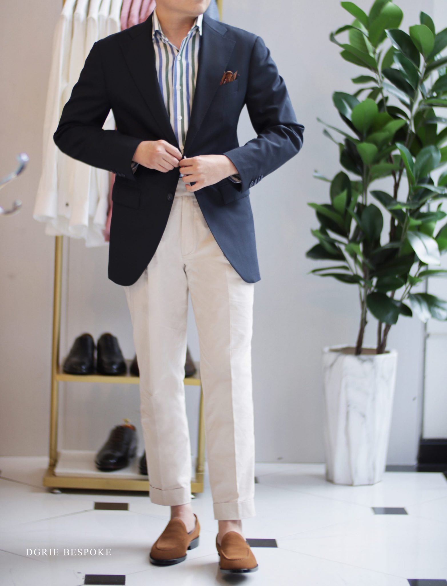 DGRIE ตัดสูทสีกรมเข้ม Classic Dark Navy Suits