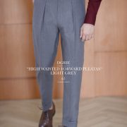 DGRIE PANTS 61: ตัดกางเกงเอวสูง จีบทวิส Forward Pleates Classic Pants