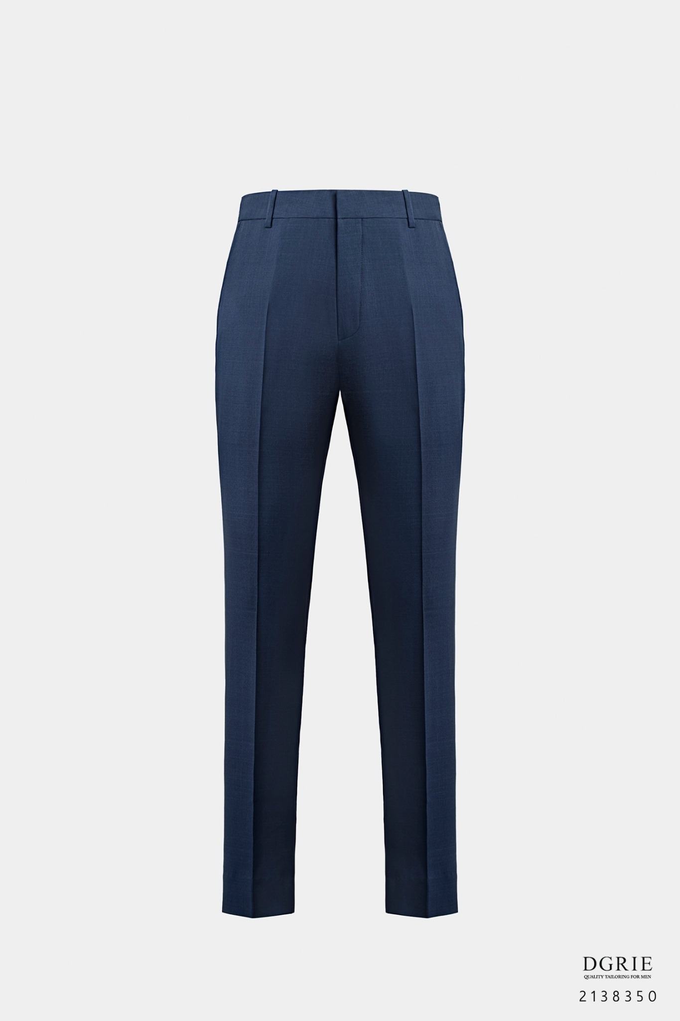 DGRIE PLAY - กางเกงสีน้ำเงิน Slim fit Wool Admiral Blue