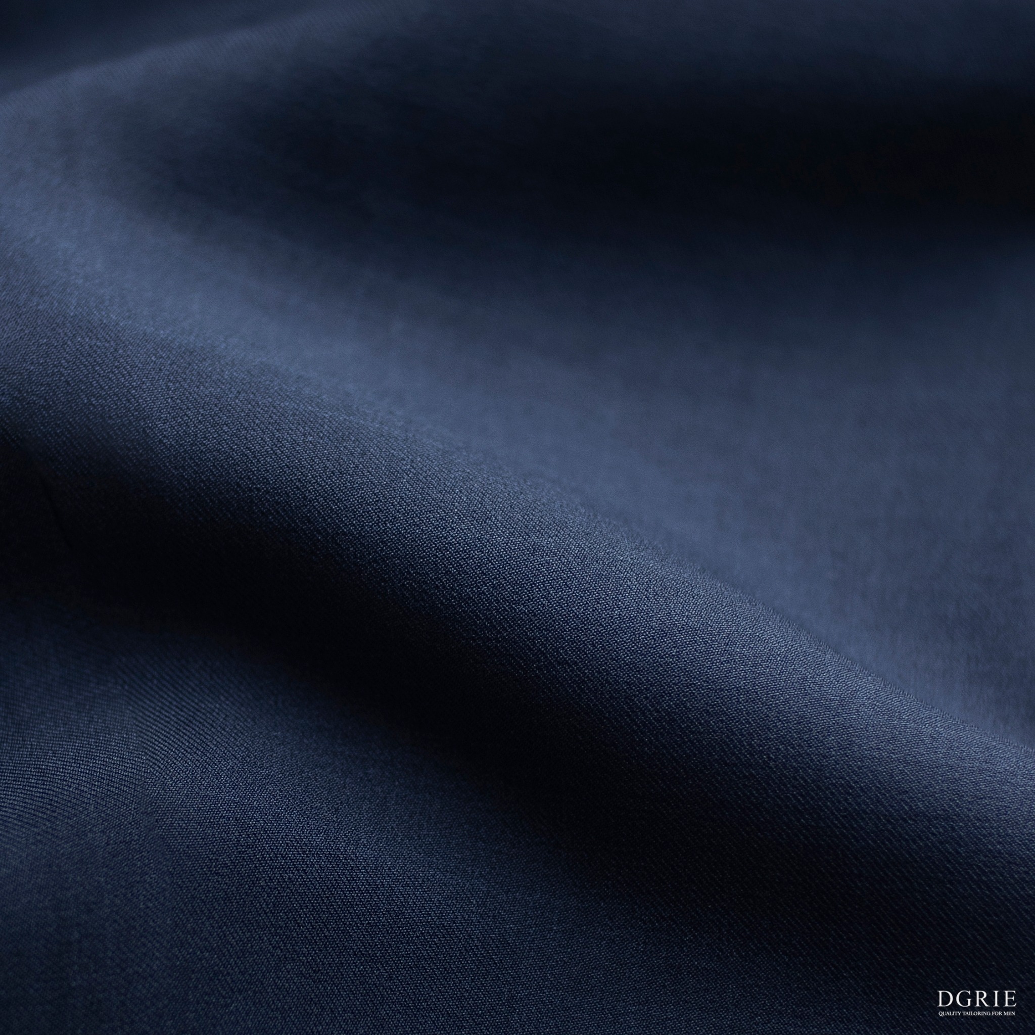 DGRIE PLAY - กางเกงสีน้ำเงิน Slim fit Wool Admiral Blue