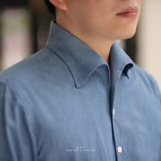 เสื้อเชิ้ตยีนส์ DENIM CUSTOM ONE PIECE COLLAR SHIRT