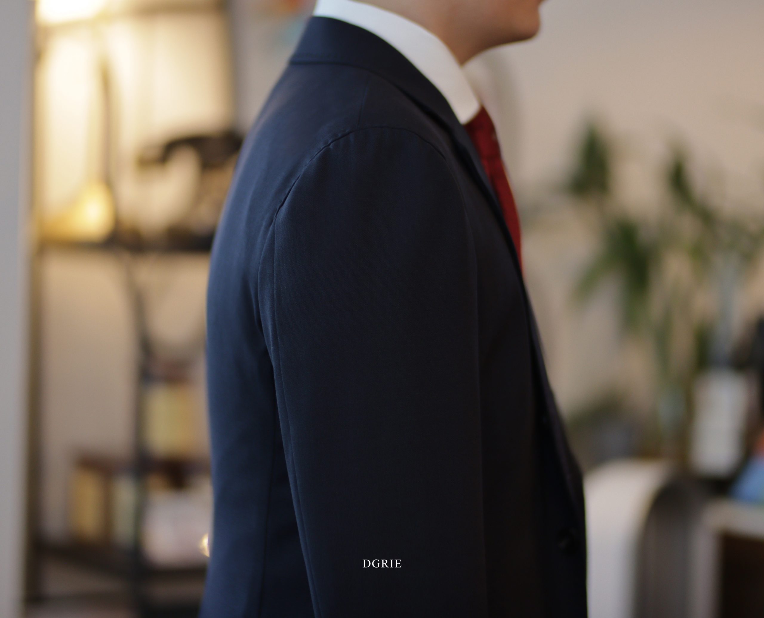 DGRIE Light Weight Navy Jacket ตัดสูท น้ำหนักเบา