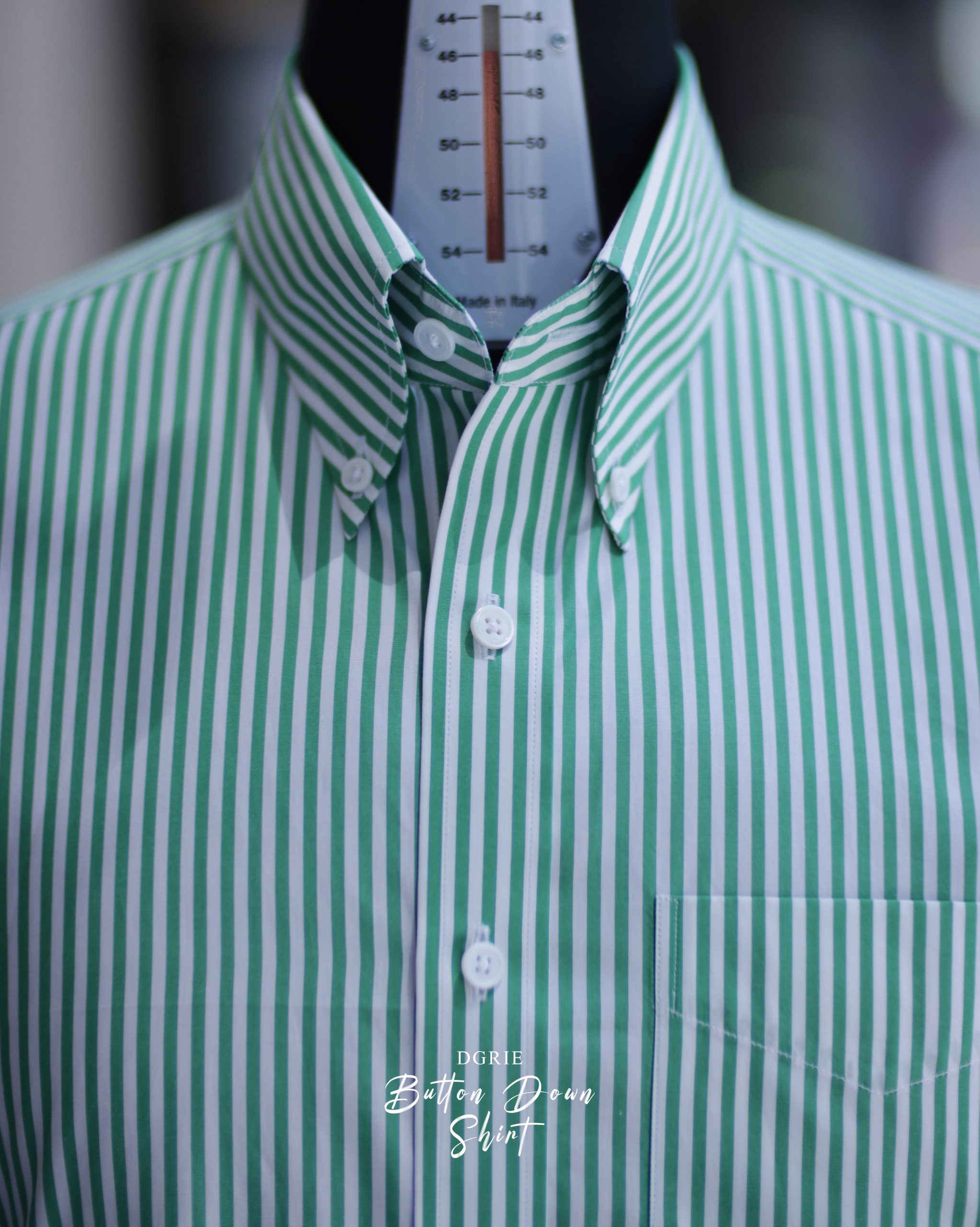 ตัดเชิ้ต DGRIE CUSTOM BUTTON DOWN HIGH COLLAR SHIRTS