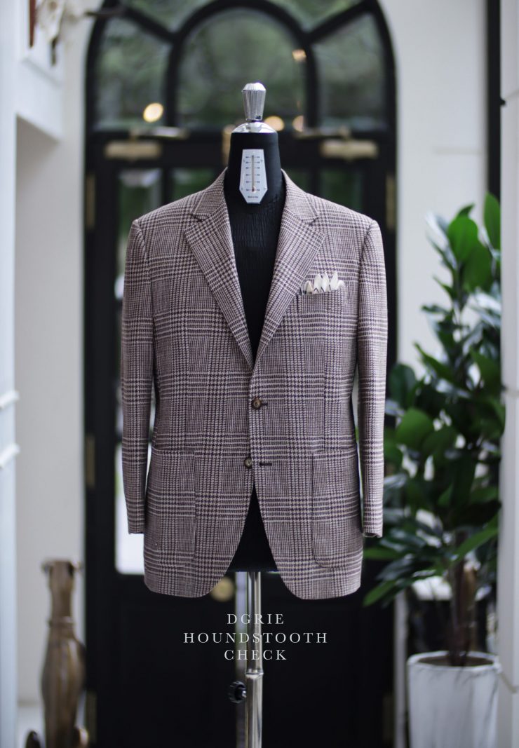 ตัดสูท ลายตาราง DGRIE BESPOKE HOUNDSTOOTH CHECK