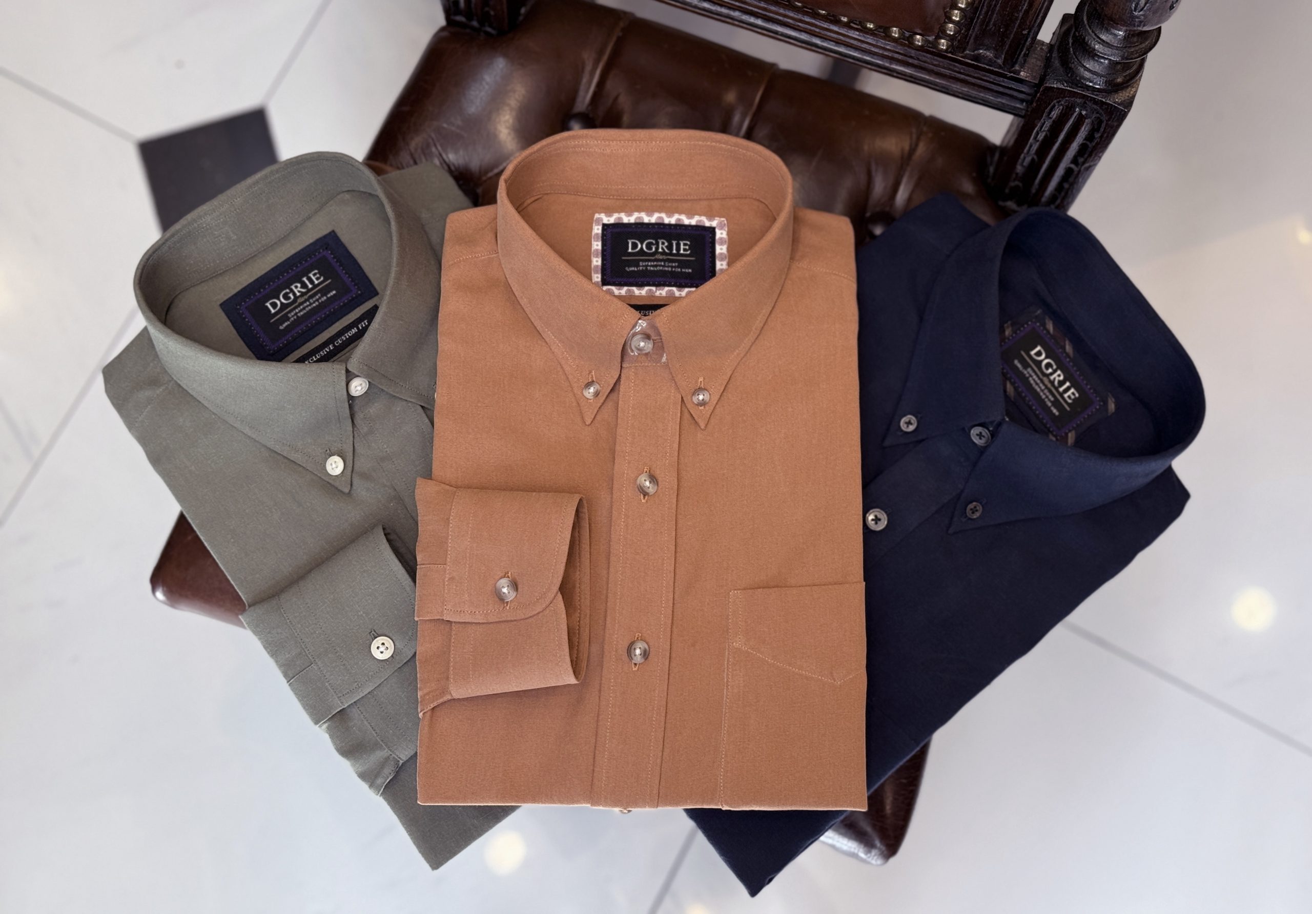 DGRIE Custom Shirt - Tencel Button Down Shirts