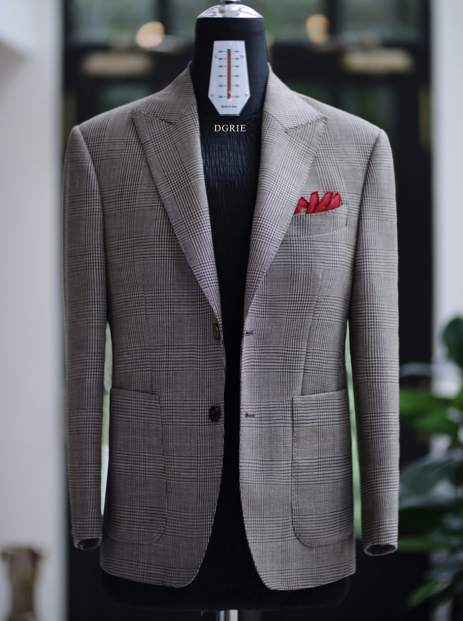 ตัดสูท DGRIE WINDOWPANE & CHECK JACKET