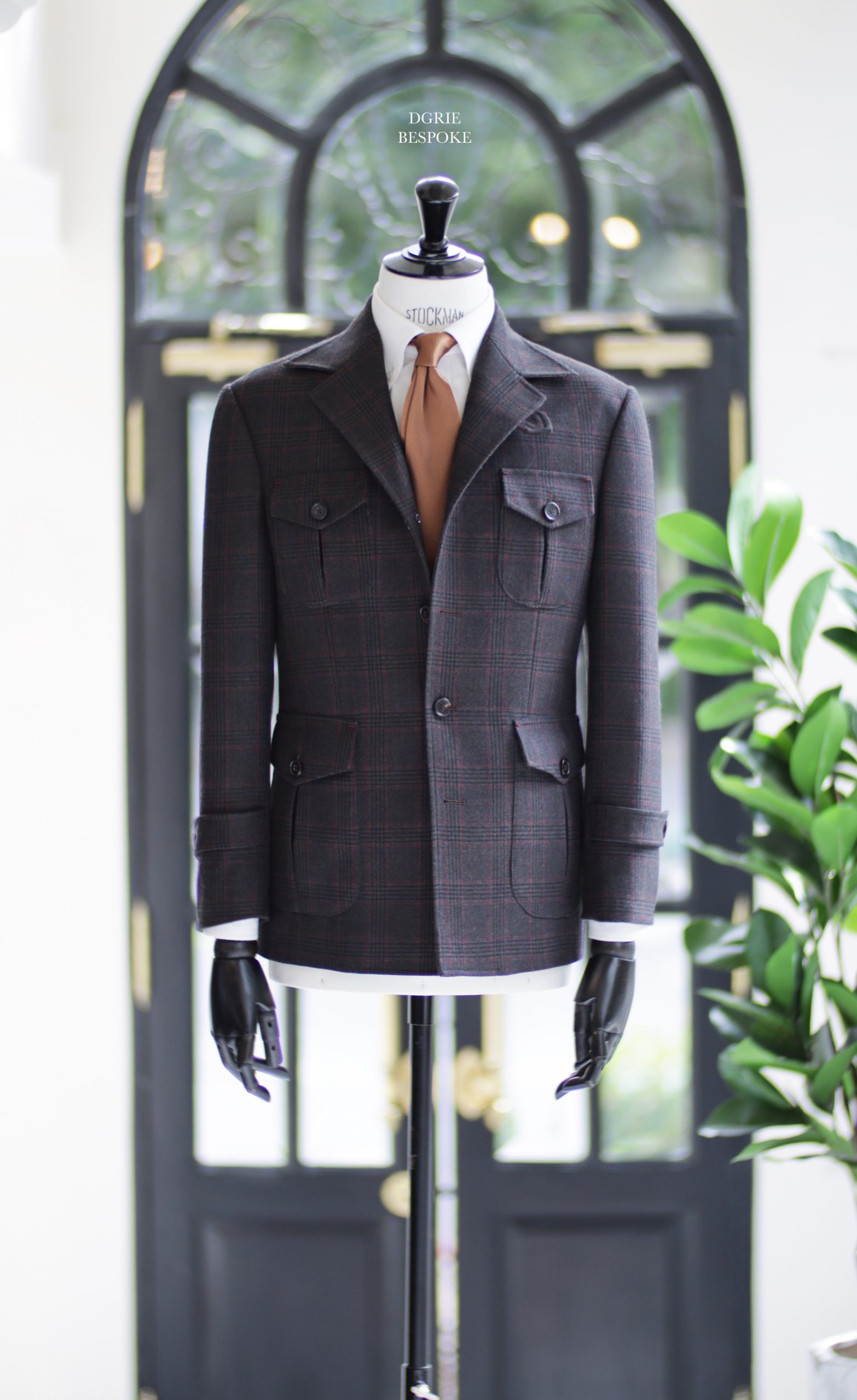ตัดสูท DGRIE WINDOWPANE & CHECK JACKET