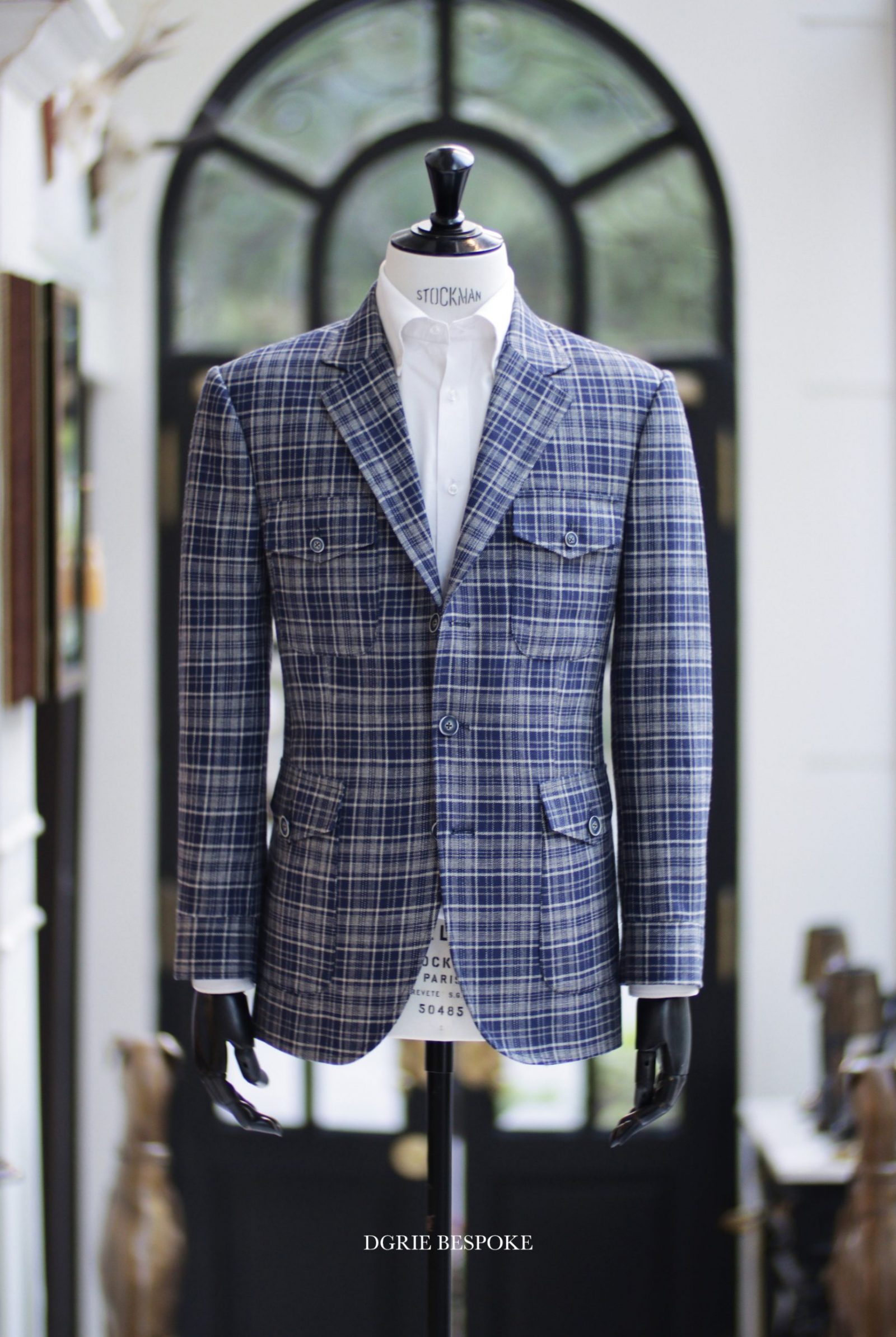 ตัดสูท DGRIE WINDOWPANE & CHECK JACKET
