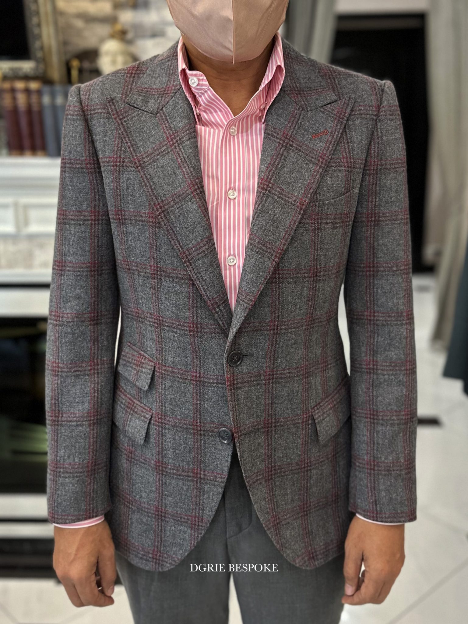 ตัดสูท DGRIE WINDOWPANE & CHECK JACKET