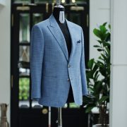 ตัดสูท Blue Classic Wool Bamboo Jacket