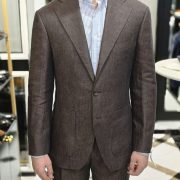 ตัดสูท ลินิน DGRIE Brown Linen Suits