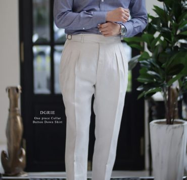 ตัดเชิ้ต DGRIE One Piece Collar Button Down Shirt