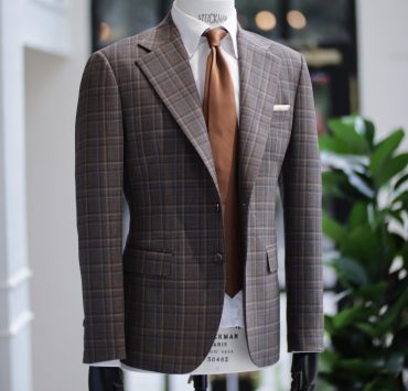 ร้านตัดสูท DGRIE Window Brown Classic Jacket Suit