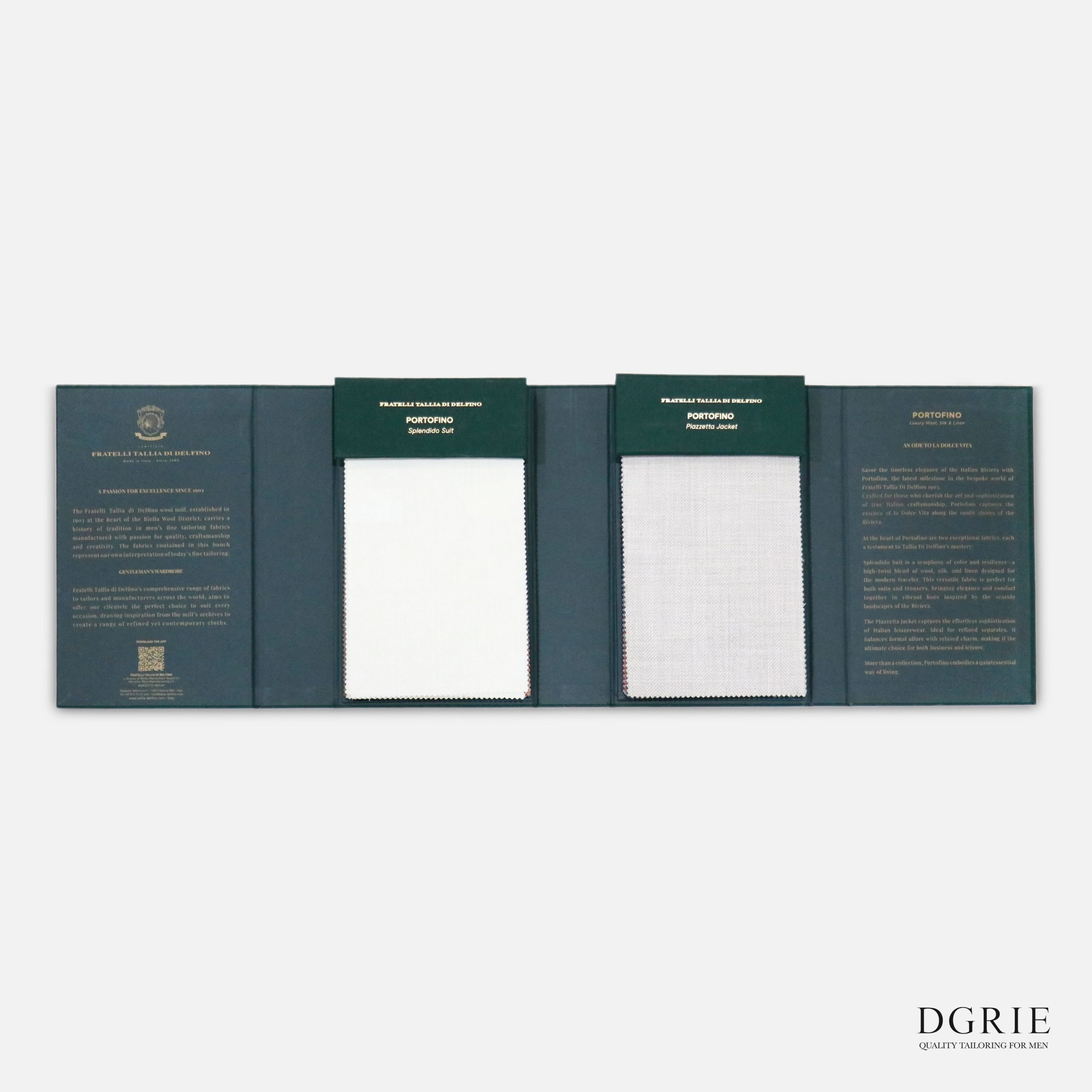DGRIE - Fratelli Tallia di Delfino ตัดสูทผ้าอิตาลี