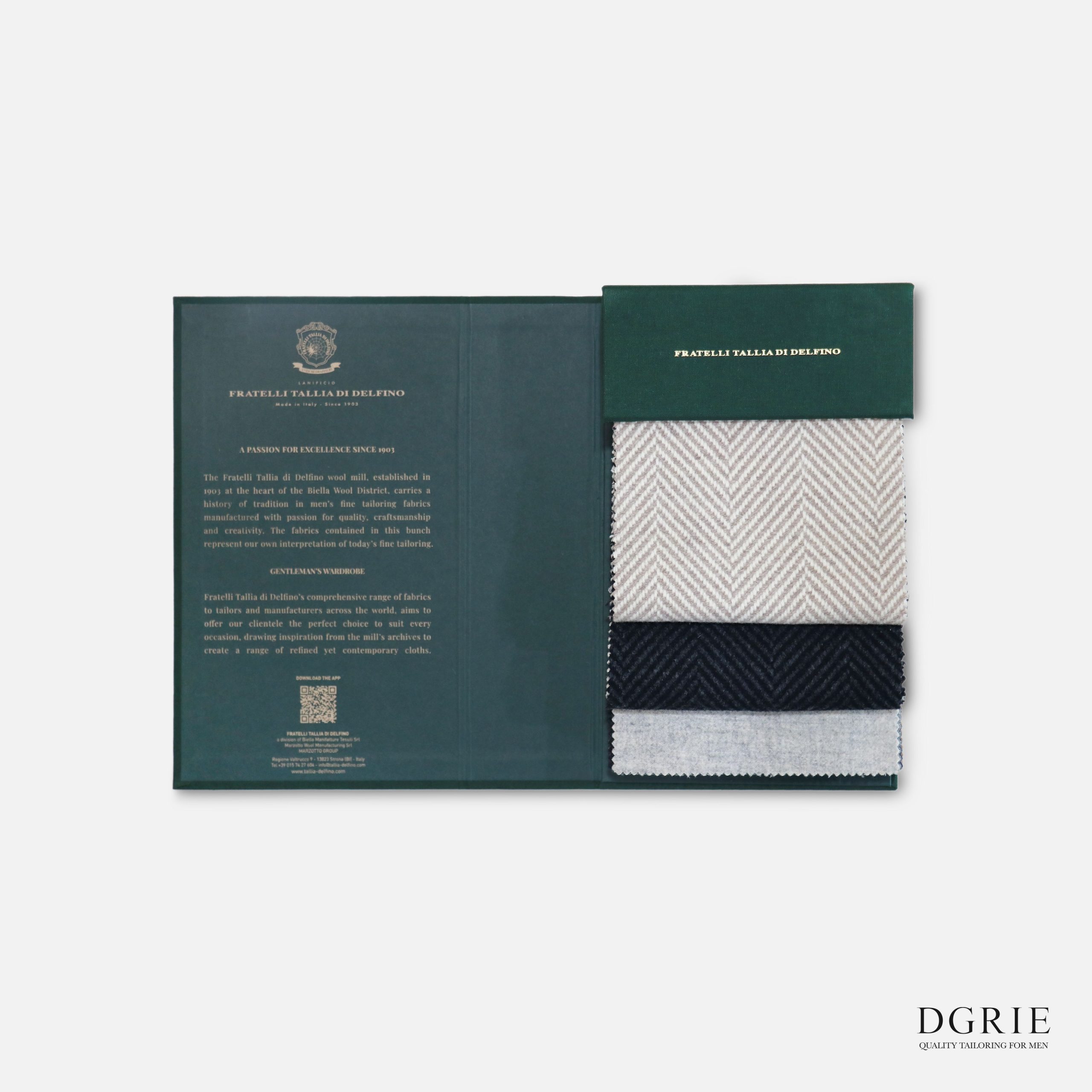 DGRIE - Fratelli Tallia di Delfino ตัดสูทผ้าอิตาลี