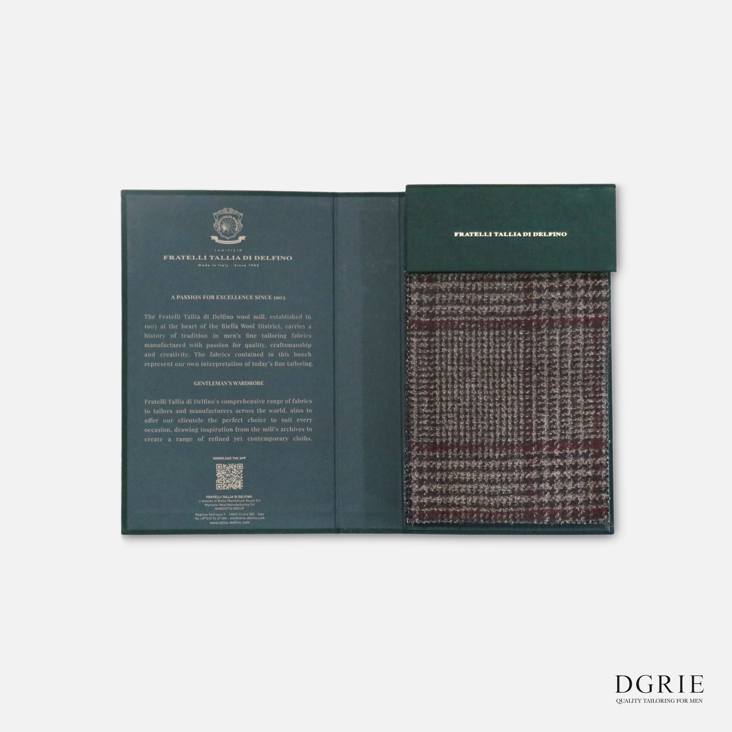 DGRIE - Fratelli Tallia di Delfino ตัดสูทผ้าอิตาลี
