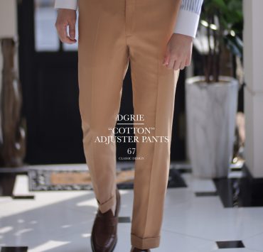 DGRIE PANTS 67 - ตัดกางเกง Cotton Adjuster Pants