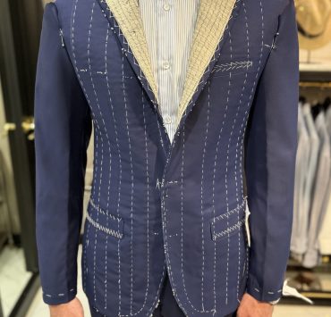 Fitting Navy Full Canvas สไตล์ Modern Classic