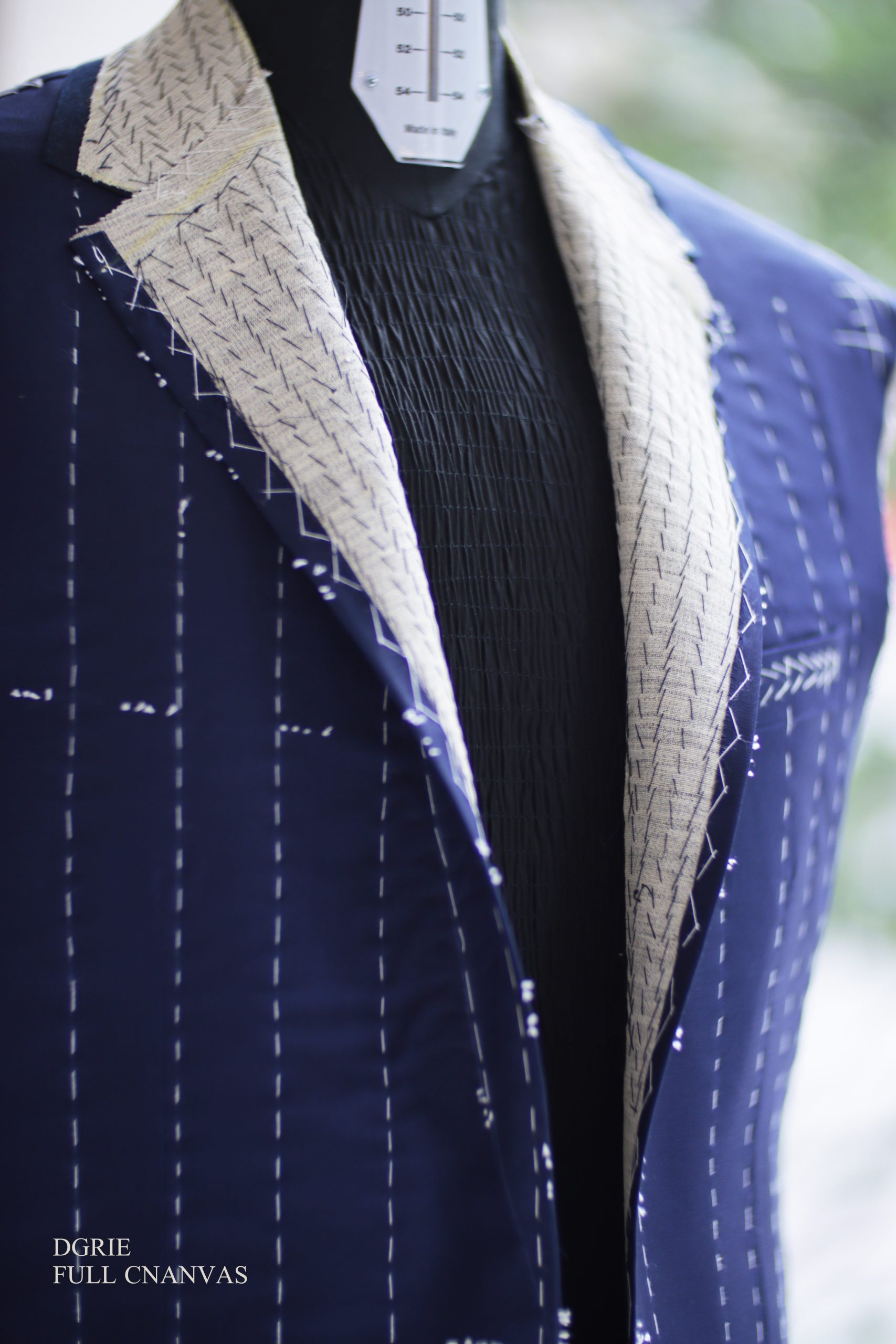 ตัดสูทหางม้า Full Canvas Construction Suit