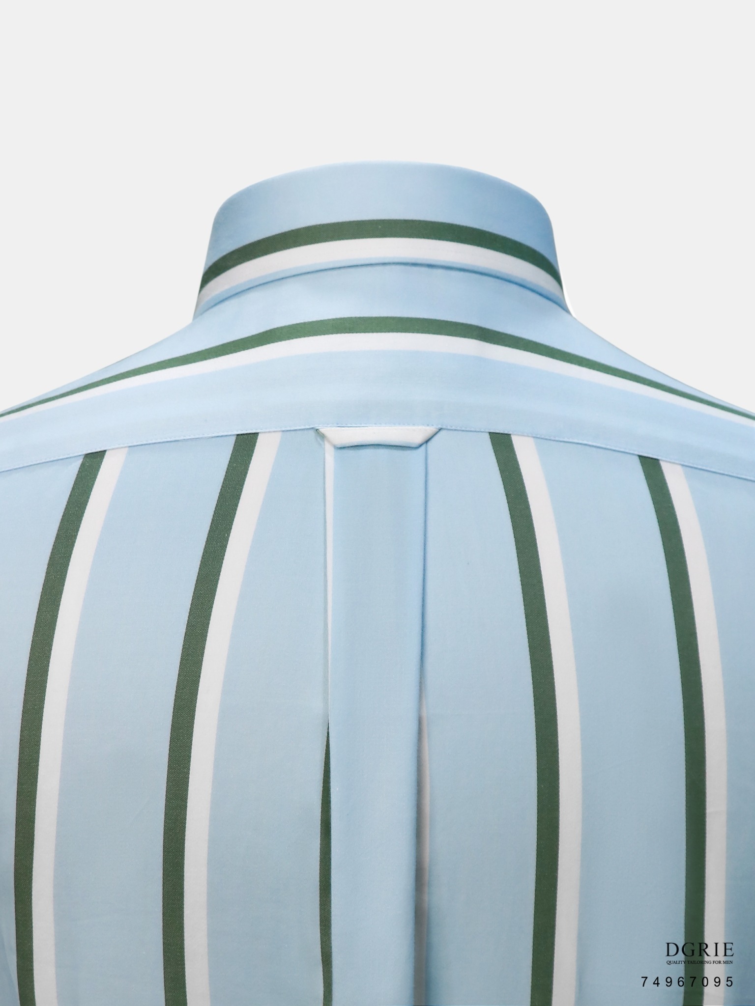 เสื้อเชิ้ต Double Stripe 2 Tone Light Blue Shirts