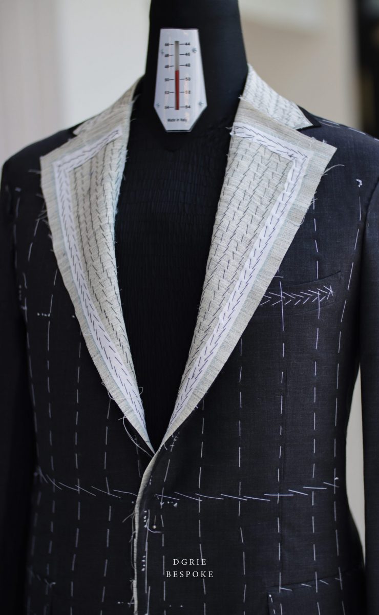 DGRIE BESPOKE - Fitting Dark Grey Suits “Full Canvas Construction”