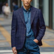 ตัดสูท Italy Window Navy Jacket Suits