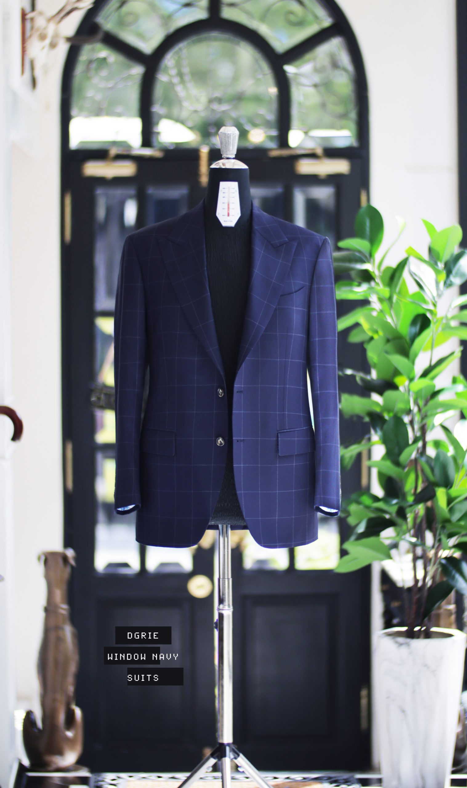 IMG_9428 copy 2 ตัดสูท Italy Window Navy Jacket Suits