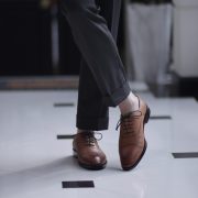 Premium Cap Toe Oxford (Veg Tan) Shoes