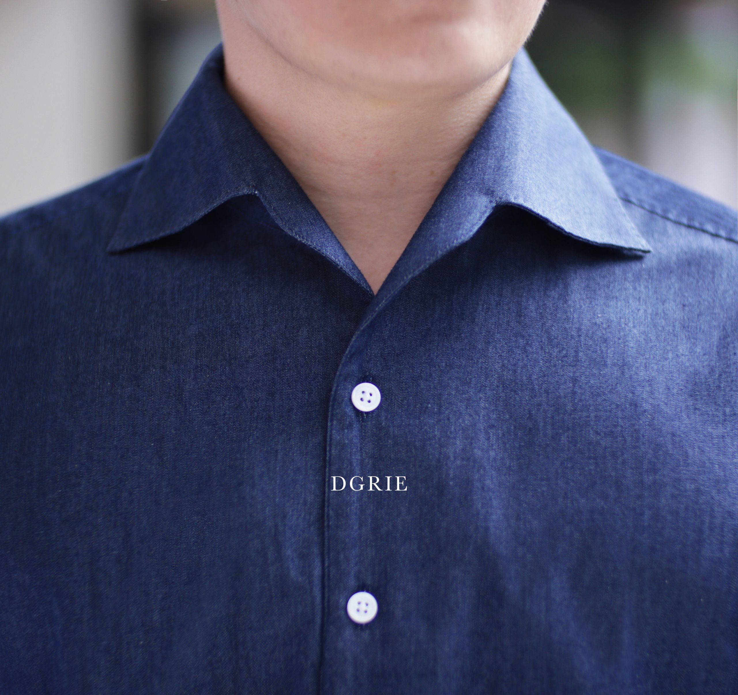 เสื้อเชิ้ต Premium Custom One-Piece Hand Stitch Collar Shirts