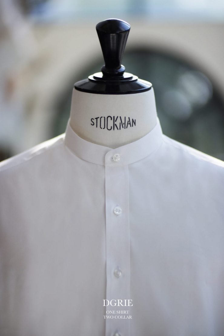 DGRIE - เสื้อเชิ้ตคอจีน Band collar shirts / Mandarin collar