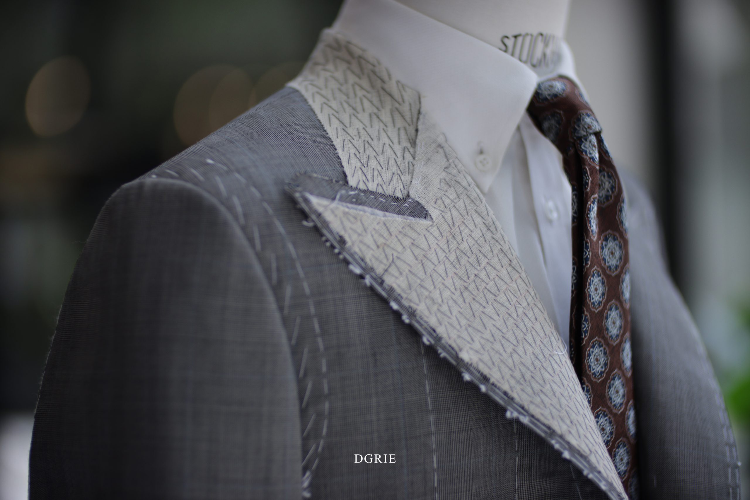 IMG_7028 copy ตัดสูทหางม้า Full Canvas Glen Check Grey Suits