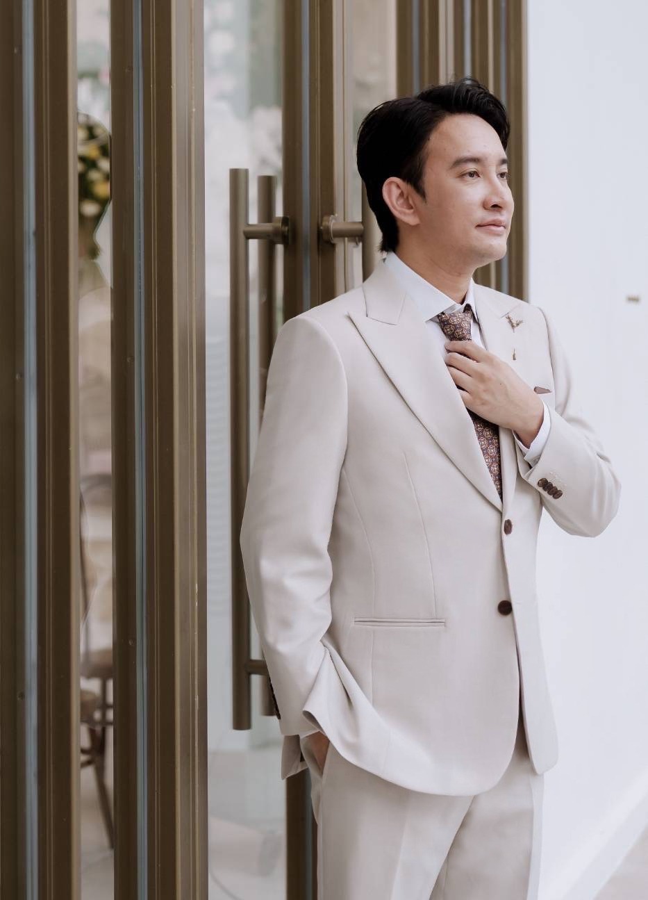 Cream wedding suits ตัดสูทโทนสีครีม