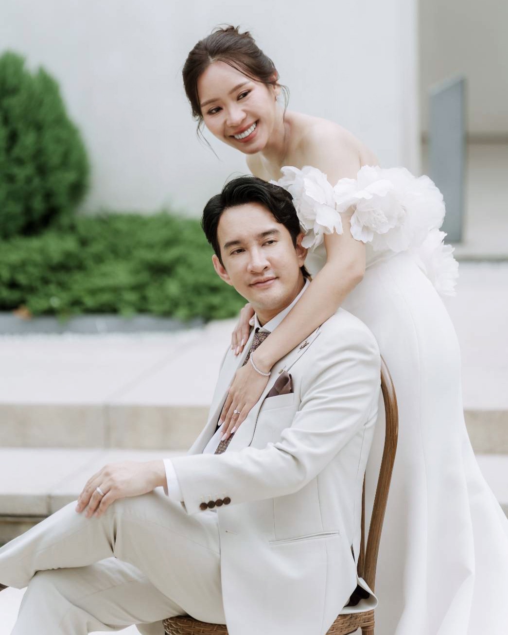 Cream wedding suits ตัดสูทโทนสีครีม