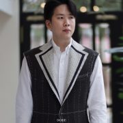 DGRIE ตัดสูทหางม้า 1st Fitting ลาย Brown Herring Bone Suits